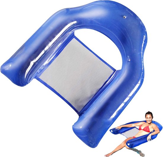 Drijvende Stoel - Waterhangmat Ligbed - Ontspanning Op Water - Milieuvriendelijk PVC - 90x80cm