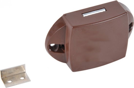 Drukknopslot Eenzijdig Bedienbaar Bruin van Dru