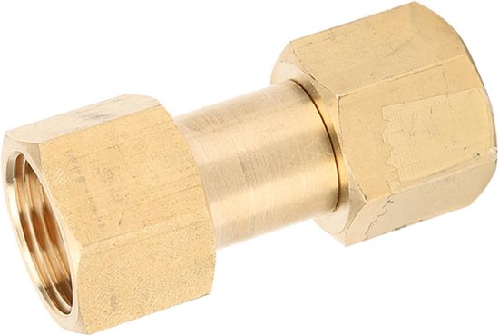 Drukregelaar Adapter CGA-320 naar CGA-580 voor CO2 en Argon Flessen