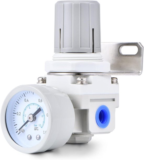 Drukregelaar Drukregelaar voor compressorgereedschap 1/4 inch (drukregelaar) van Merkloos