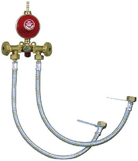 Drukregelaar met Twee Uitgangen voor Gasinstallaties van Merkloos