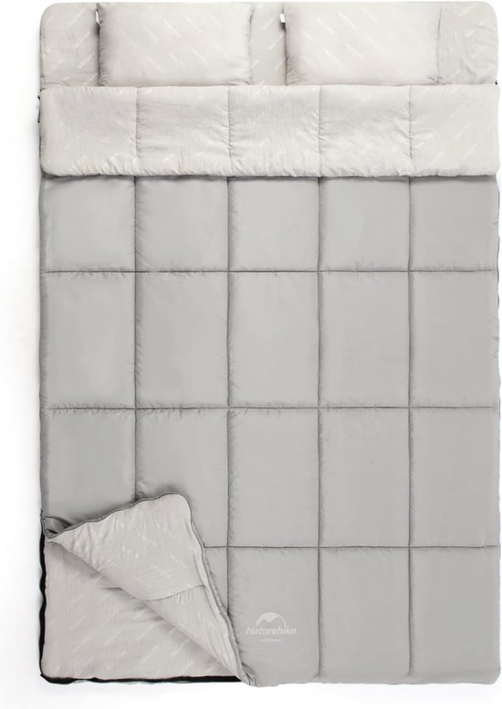 Dubbele Camping Slaapzak voor 2 Personen - Ultralicht en Draagbaar van Lumaland