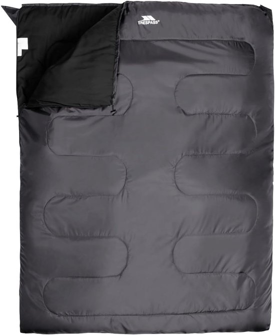 Dubbele Slaapzak 3 Seizoenen voor Camping en Reizen - 180x140 cm