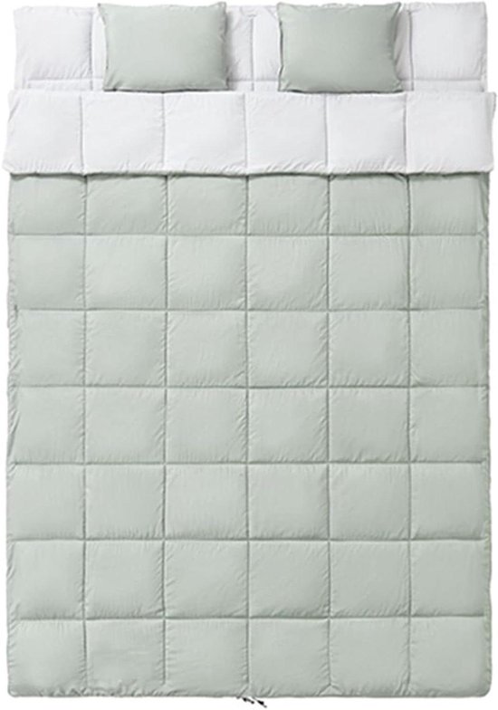 Dubbele Slaapzak - Kampeerzak voor twee - Buiten slapen - Multifunctioneel ontwerp - 215 x 145 cm - Niet gespecificeerd