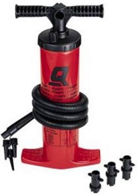 Dubbellucht handpomp met manometer van Intex