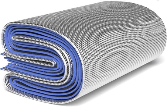 Dubbelzijdige Aluminiumfolie Slaapmat 4mm - Waterdicht & Isolerend