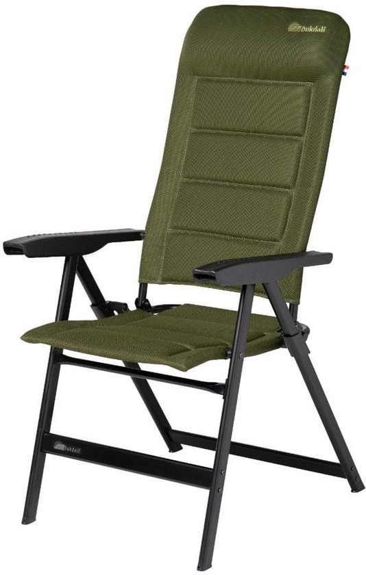 Dukdalf Brillante - Campingstoel - Verstelbare Rugleuning - Ergonomisch Comfort - Lichtgewicht Aluminium Frame - Compact Opvouwbaar van Merkloos