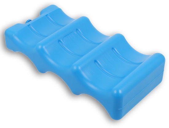 DULA Koelelementen voor blikjes - Blauw - Blikken koelelement voor koelbox en koeltas - 18 stuks - 10.5 x 22 x 5 cm