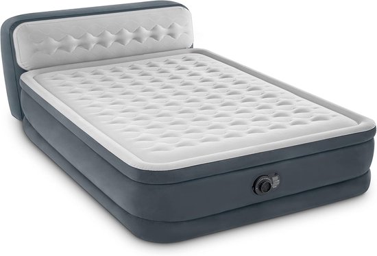 Dura-Beam Ultra Plush Headboard Autogonfiante Matras 152x236x86 cm - Comfortabel en Ondersteunend van Intex