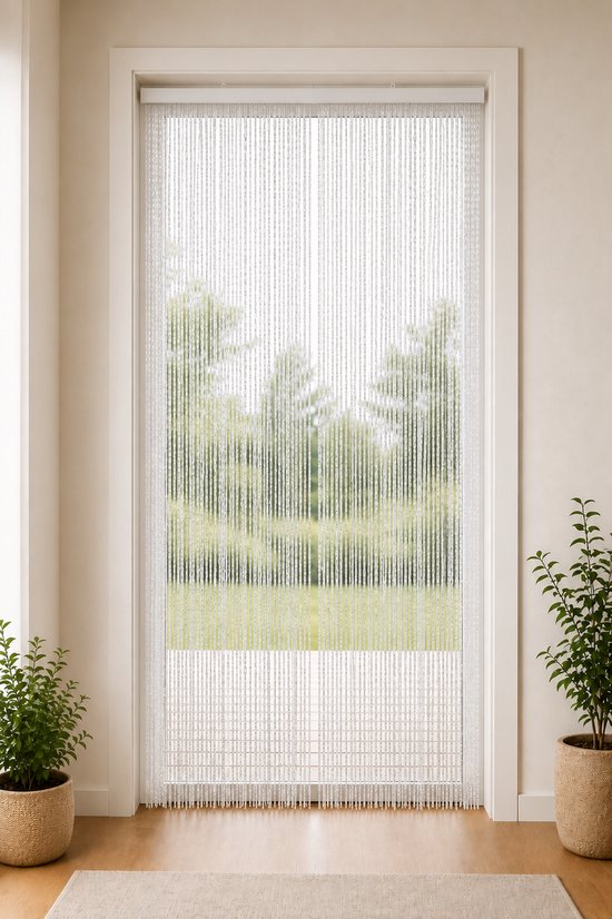 Dutchers® Transparant PVC Deurgordijn - 90 x 200 cm - Transparante Deurstroken - Vliegengordijn - Insectenwerend - Deurhor - Voor Binnen & Buiten