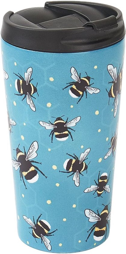 Duurzame Roestvrijstalen Thermische Koffiemok 330ml - Lekvrij en Isolatie van Merkloos