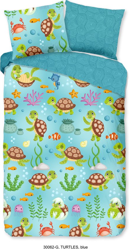 Duvet cover Good Morning 140x220 + 1* 60x70 cm van Merkloos