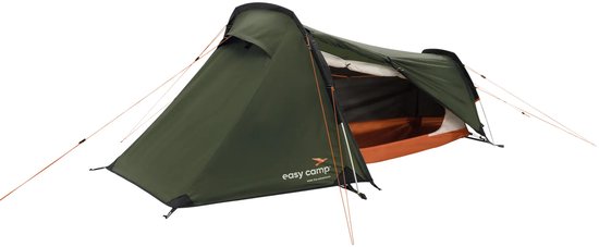 Easy Camp Sarek 1 Tent Lichtgewicht Tunneltent Aluminuim Stokken 1.8 KG van Merkloos