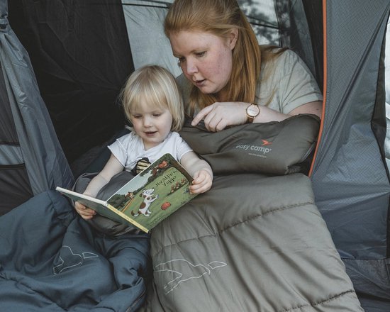 Easy Camp Sleeping Bag Raven II Square -3°C van Merkloos
