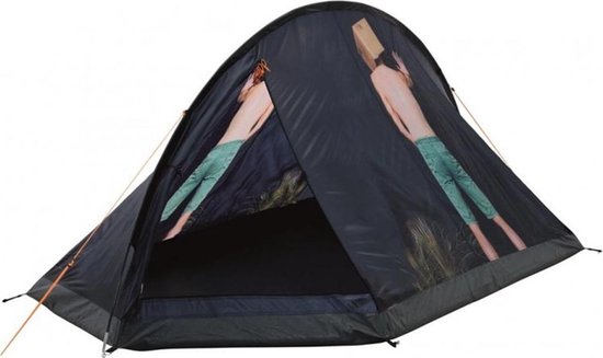 Easy Camp Tent Tunneltent 2 Tentstok - Multicolour - 2 Persoons van Easy Camp