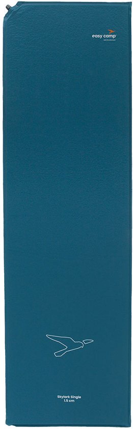 Easycamp Skylark Single 1.5 Cm Opblaasbaar Matras Blauw 183 x 51 cm van Easycamp