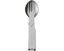 Easycamp Travel Deluxe Bestekset Zilver