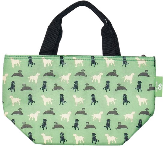 Eco Chic - Cool Lunch Bag - C70GN - Green - Labrador van Merkloos