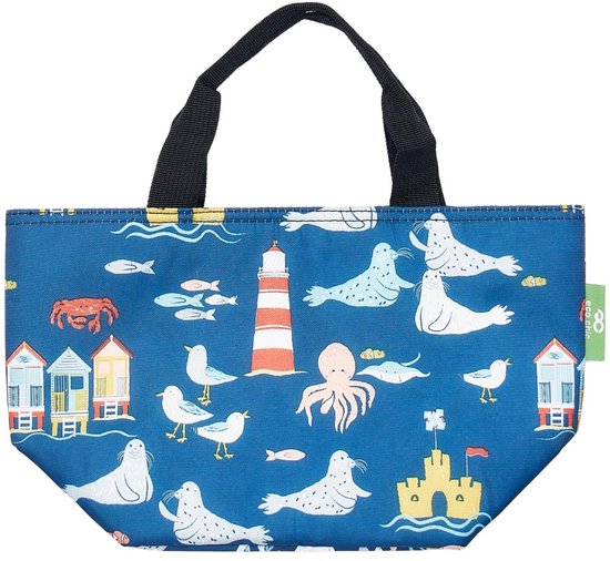 Eco Chic - Cool Lunch Bag - C73NY - Navy - Seaside van Eco Chic