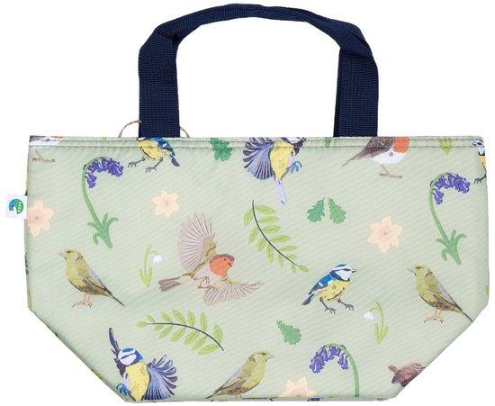 Eco Chic - Cool Lunch Bag - C75GN - Green - RSPB Green Bird van Merkloos