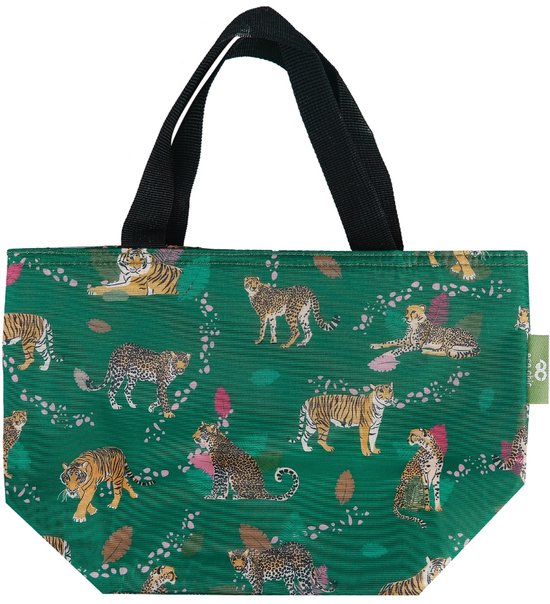 Eco Chic - Cool Lunch Bag - C92GN - Green Big Cat *NIEUW* van Merkloos