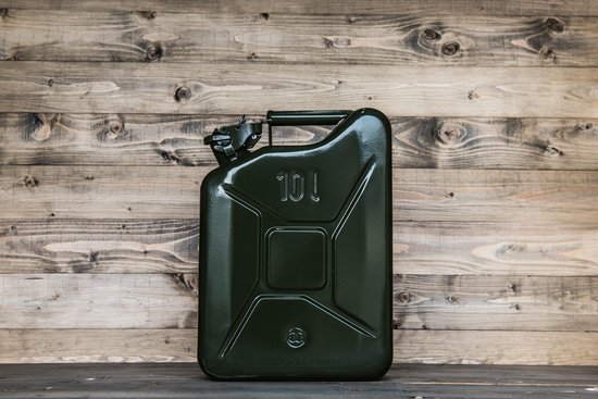 Eda Benzine Jerrycan - Metaal - 10 Liter - Groen van EDA