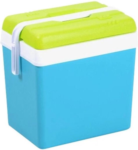Eda Promotion koelbox - 35 liter - kunststof - blauw - 48 x 30 x 40 cm van Eda Promotion