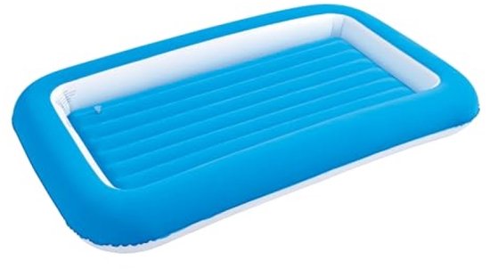Eenpersoons Flocked Childs Air Bed - Blauw