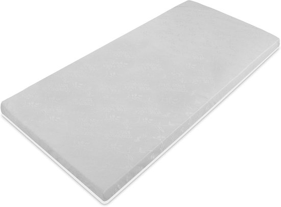 Eenpersoonsmatras - Logeer matras Camper matras - Comfortabel slapen - Hypoallergeen en mijtbestendig - 90x190 cm - Wit