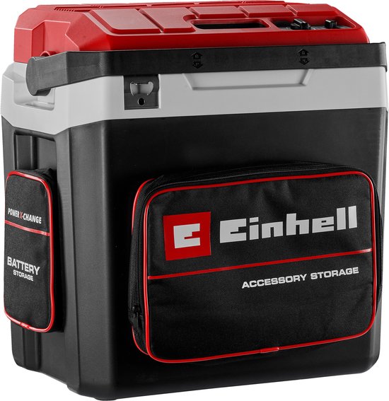 Einhell Accu Koelbox TE-COL 18/27 Li Solo - Power X-Change - 18 V/Li-ion - 27L - Koelen en warm houden - 5°C tot 55°C - Excl. accu en lader van Einhell