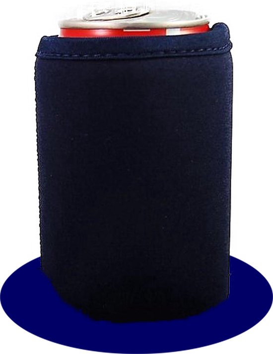 EIZOOK 2 stuks Navy Blauwe koelhoud hoesjes voor blikjes - koelen van EIZOOK