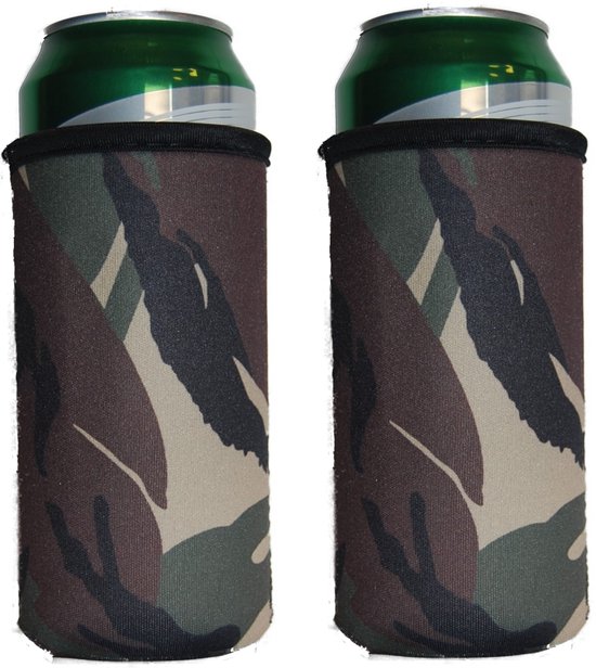 Eizook 50 cl blik Koelhoudhoes - Camouflage - 2 stuks van EIZOOK