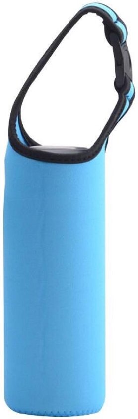 EIZOOK Fles koelhoud hoes met hengsel - EXCLUSIEF BLAUW van EIZOOK