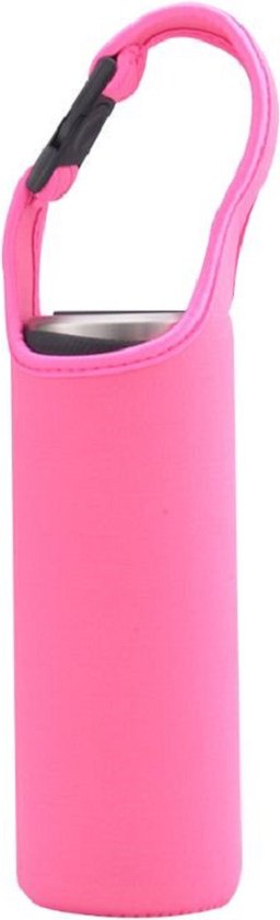 Eizook Fles koelhoud hoes met hengsel - ROZE van EIZOOK