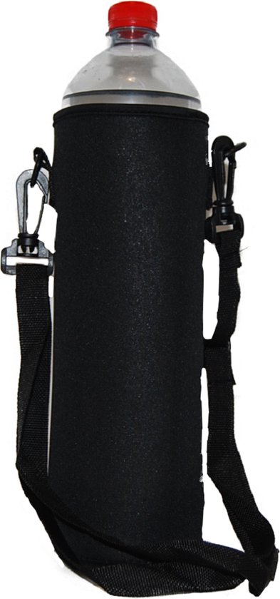 Eizook Koelhoud tas zwart - 1.5 liter flessen - isolerend - schouderhengsel van EIZOOK