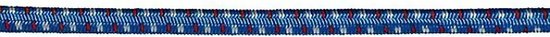 Elastiekkoord - 50mtr - 4mm - blauw rood - bundel - elastisch koord - UV bestendig van Heka.
