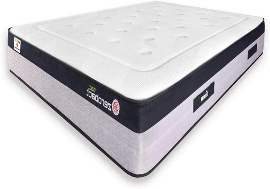 Elastische Matras - Pocketvering Matras - Comfortabel Slapen - Hoge Stevigheid - 135x200cm - Geel