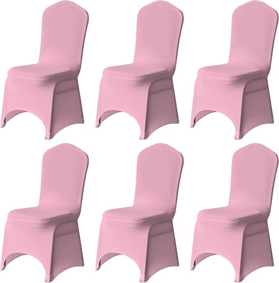 Elastische Wasbare Stoelhoezen voor Evenementen - Set van 6
