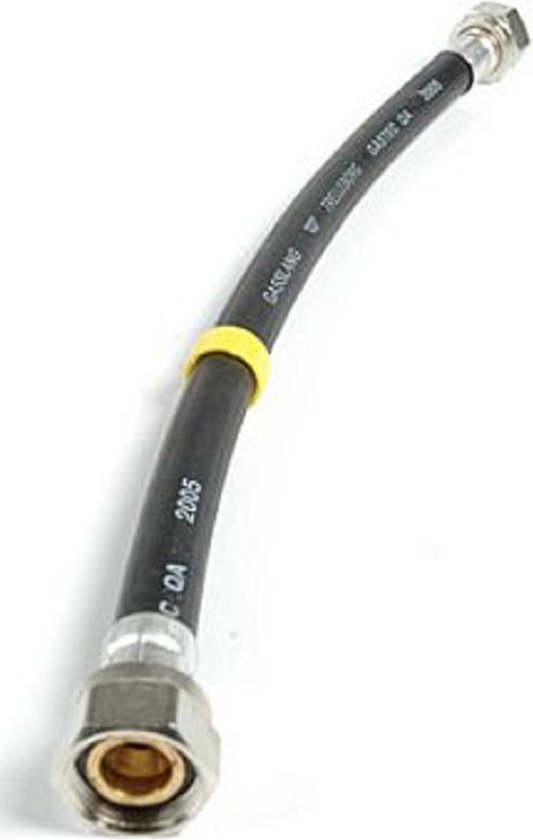 Electrobot - 100cm rubberen gasslang M24 [GASTEC QA] van Electrobot