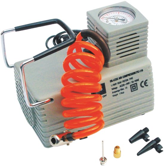 Elektrische ballenpomp - luchtcompressor - 220-240V van Merkloos