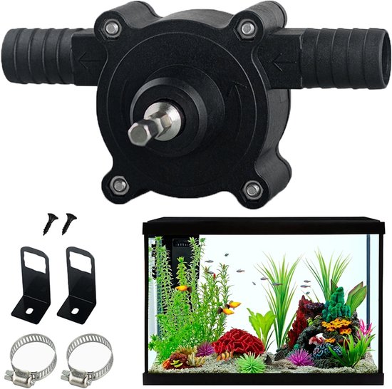 Elektrische boorpomp - Zelfaanzuigende - DC-pompmachine - Waterbestendig - Gereedschap van Merkloos