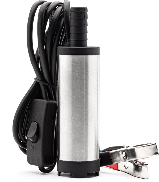 Elektrische dieselpomp 12V dompelpomp diameter 38 mm van Merkloos