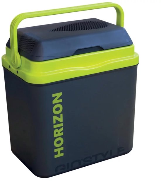 Elektrische koelbox 12V Horizon M 20L donkergrijs/groen van Merkloos