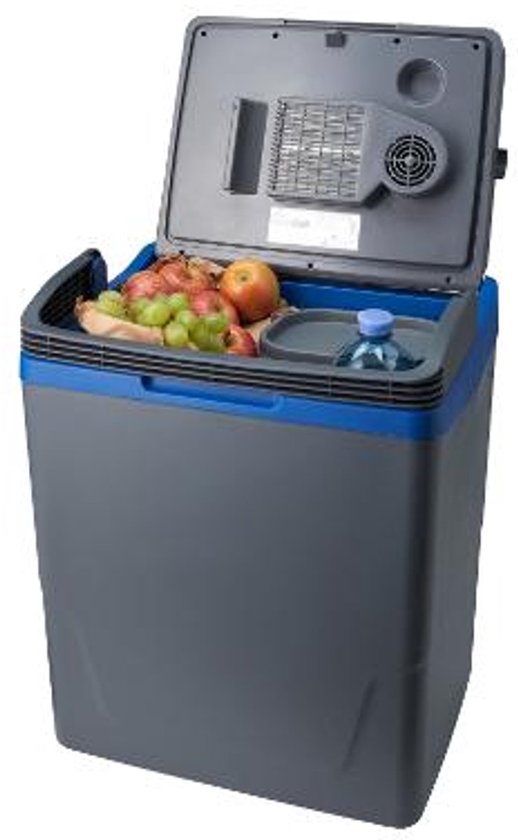 Elektrische Koelbox 12V/220V - mobiele koeler - camping koelkast - 29 Liter - Delta tot min 20gr - met warmhoudfunctie - Let op: Groot formaat!!