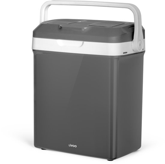 elektrische koelbox 18l grijs - livoo - SEP143