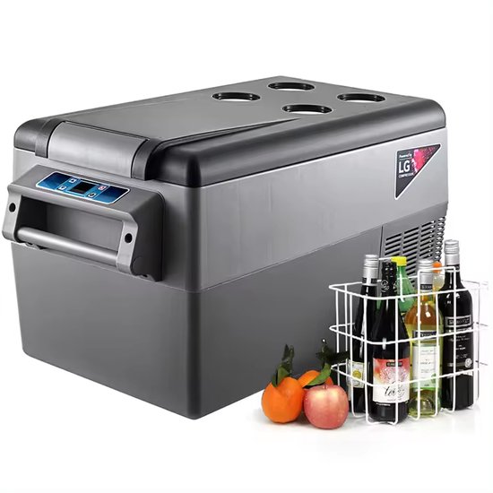 Elektrische Koelbox aangedreven powered by LG - Draagbare Auto Koelkast 35L met Digitaal Paneel -20 tot 20℃ voor Thuis, Auto en Kamperen van SetPower