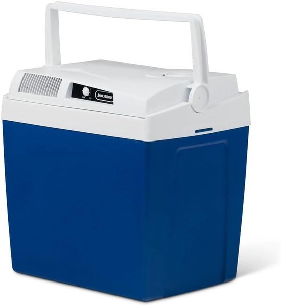 Elektrische Koelbox - Auto Koeler - Drankjes Koel Houden - Dubbel Ventilatiesysteem - 23 Liter - Blauw