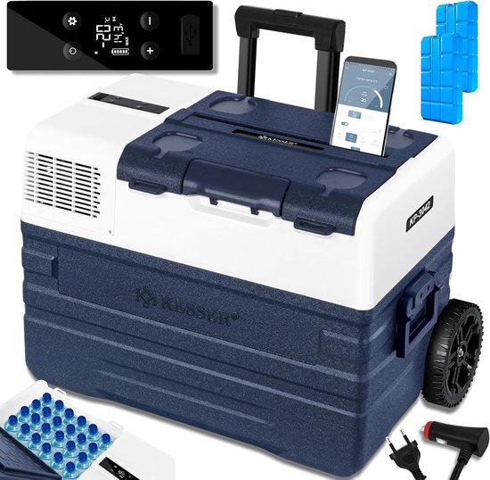 Elektrische Koelbox - Frigobox - Camping koeler - Koelbox 230v van Merkloos