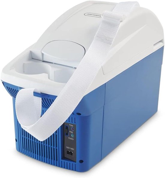 Elektrische Koelbox - Reisbox Auto - Dranken Koelen - Verwarmt en Koelt - 8 Liter - Blauw