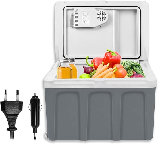 Elektrische Koelbox - Thermobox Auto - Dranken Koelen - Warmhoudfunctie - 48 Liter - Zwart